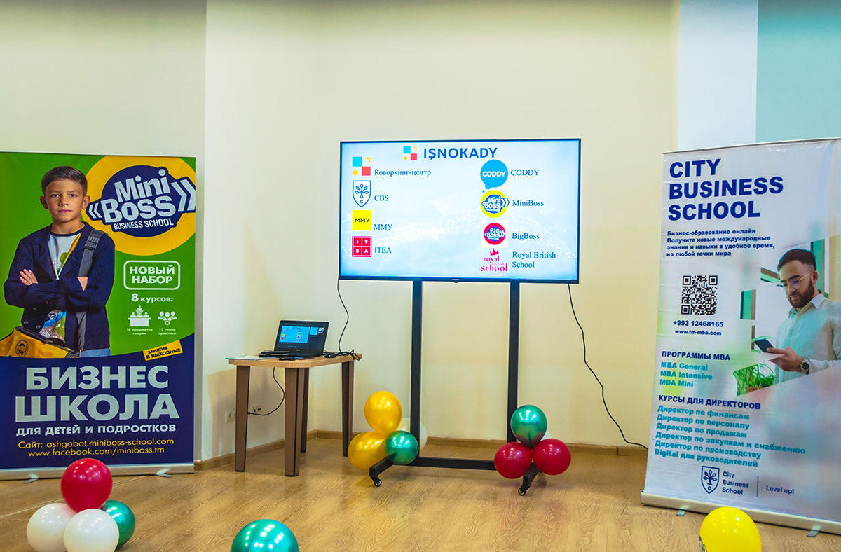 Aşgabatda «Iş nokady» at bilen ikinji hyzmatdaşlyk merkezi açyldy